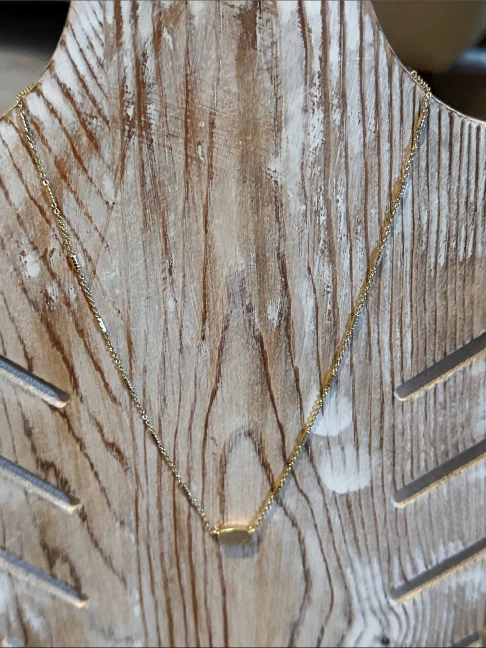Kendra Scott Gold Minimal Bar Pendant Necklace - Women Jewelry